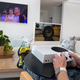 The xScreen being played with
